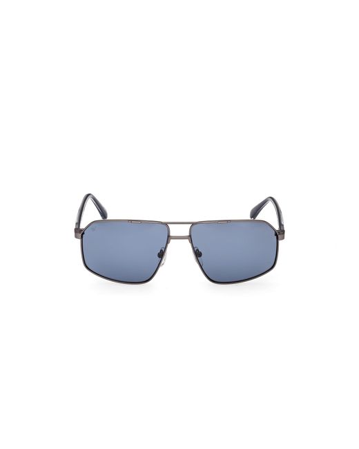 Web Black We0395 09V Sunglasses Squared Normal for men