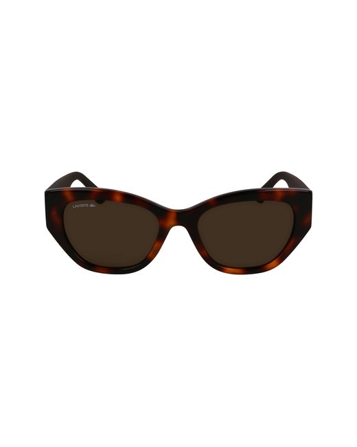 Lacoste Black L6047S 214 Sunglasses Acetate Squared Normal