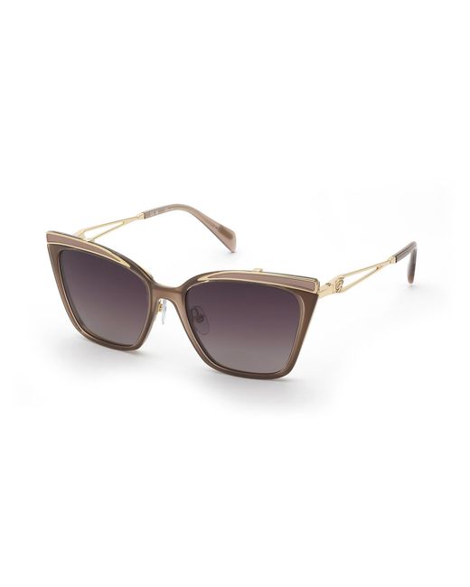 Blumarine Black Ubm225 33Mp Optical Frames Metal Squared Nuanced
