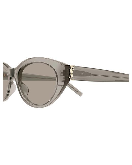 Saint Laurent Black Sl M148 004 Sunglasses Acetate Round