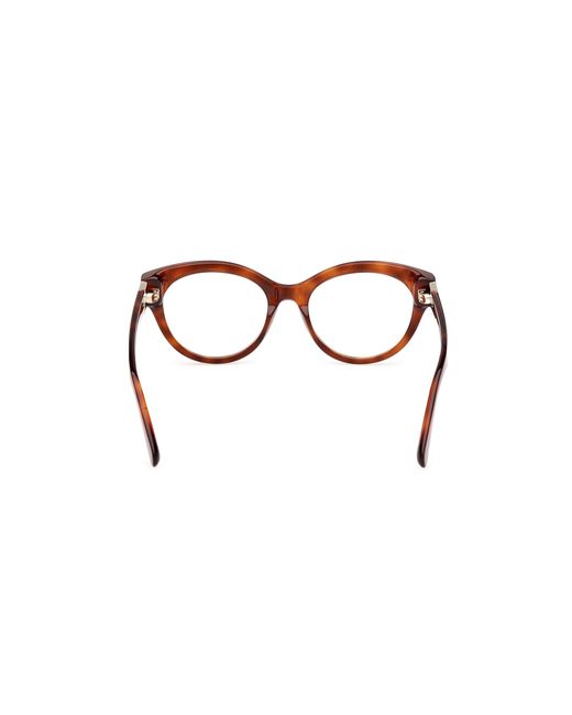 MAX&Co. Black Mo5192 052 Optical Frames Acetate Round Normal