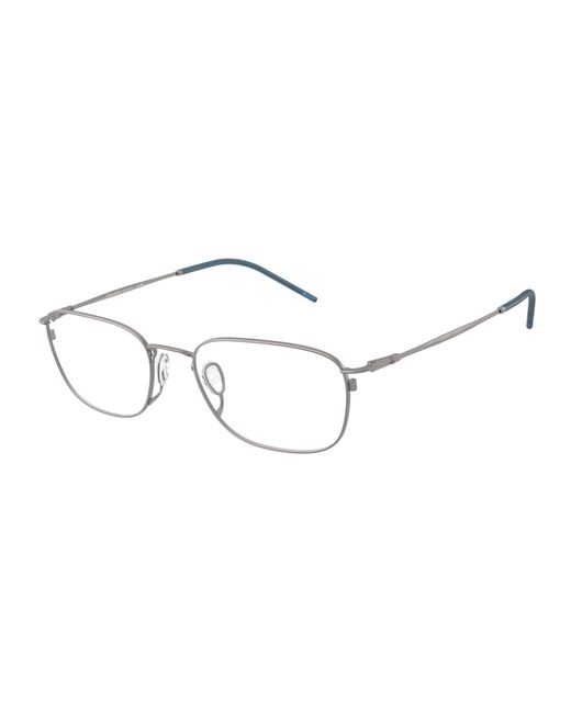 Giorgio Armani Black Ar5171 3003 Optical Frames Metal Transparent Pillow Normal for men