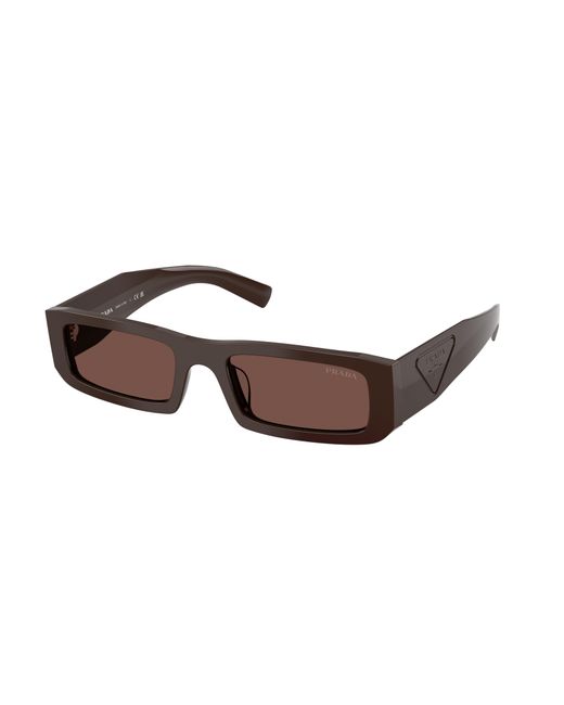 Prada Black Pr D09Sd 27I90W Sunglasses Acetate Squared Normal for men