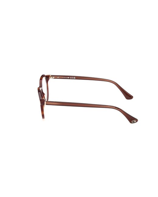 Web Black We5427 056 Optical Frames Acetate Round Normal for men