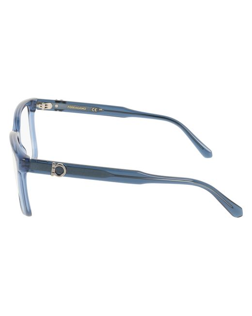 Ferragamo Black Sf3043E 432 Optical Frames Squared Normal for men