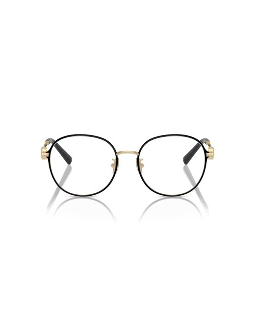 Tiffany & Co Black Tf1161D 6164 Optical Frames Metal Round Normal