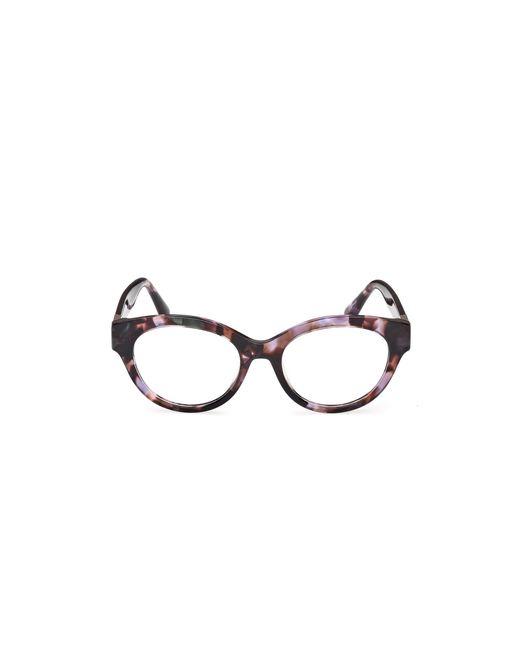 MAX&Co. Black Mo5192 055 Optical Frames Acetate Round Normal