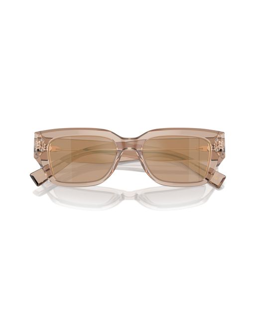 Dolce & Gabbana Black Dg4462 34325A Sunglasses Acetate Cat Eye Normal Flash