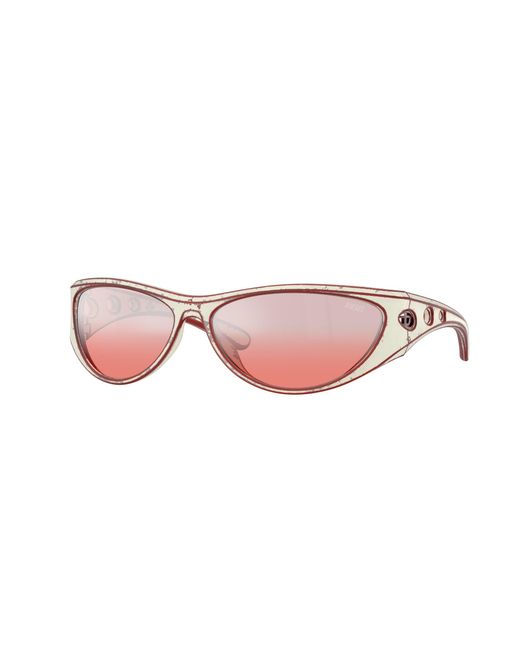 DIESEL Black Dl3004U 20107E Sunglasses Injected Cat Eye Normal Shaded