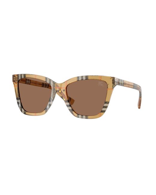 Burberry Black Be4470 416373 Sunglasses Acetate Squared Normal