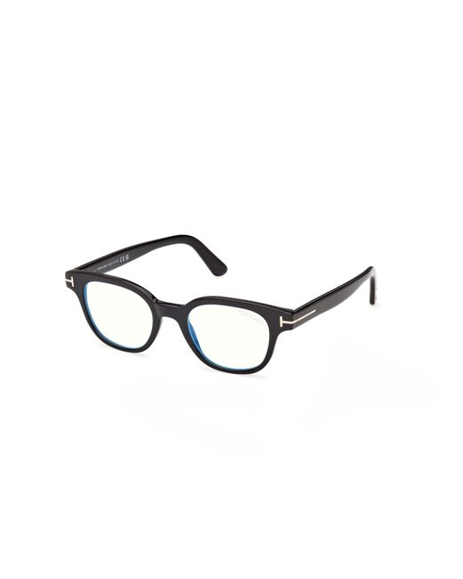 Tom Ford Black Ft6130-B 001 Optical Frames Acetate Squared Normal