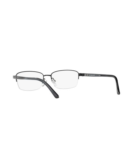Burberry Black Be1288Td 1091 Optical Frames Titanium Squared Normal for men
