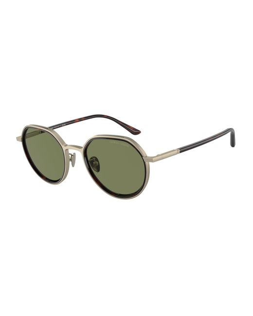 Giorgio Armani Black Ar6144 30022A Sunglasses Metal Pantos Normal for men