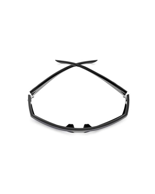 DSquared² Black D2 0124/S Ans/Ir Sunglasses Plastic Wraparound Normal for men