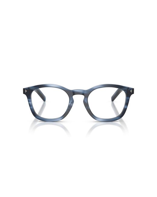 Prada Black Pr C04V 26F1O1 Optical Frames Acetate Pillow Normal for men