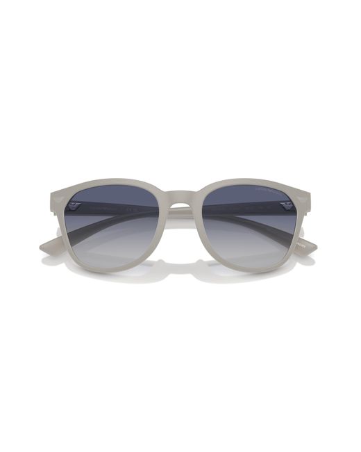 Emporio Armani Black Ea4225U 610087 Sunglasses Injected Pantos Normal Shaded for men