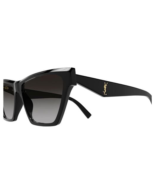 Saint Laurent Black Sl M103 001 Sunglasses Acetate Cat Eye Normal Shaded