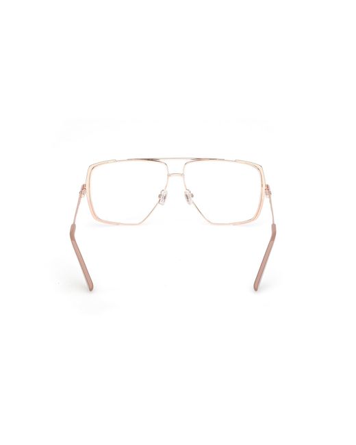 Guess Black Gu50248 058 Optical Frames Metal Squared Normal