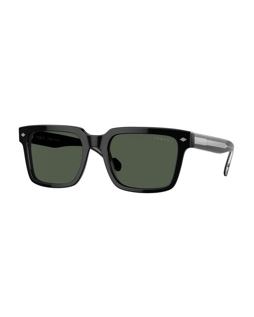 Vogue Eyewear Black Vo5573S W44/9A Sunglasses Acetate Pillow Polarized for men