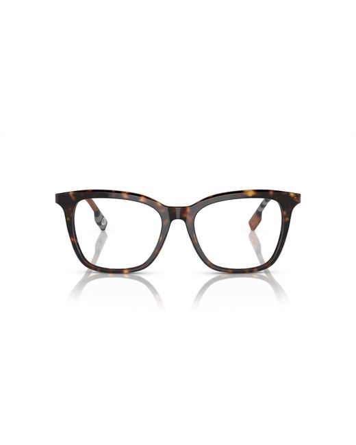 Burberry Black Be2390 4017 Optical Frames Acetate Transparent Squared Normal