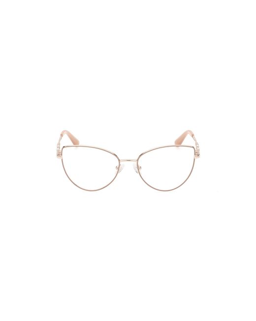 Guess Black Gu2954 059 Optical Frames Metal Cat Eye Normal