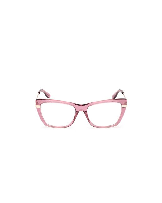 Guess Black Gu50246 081 Optical Frames Acetate Squared Normal