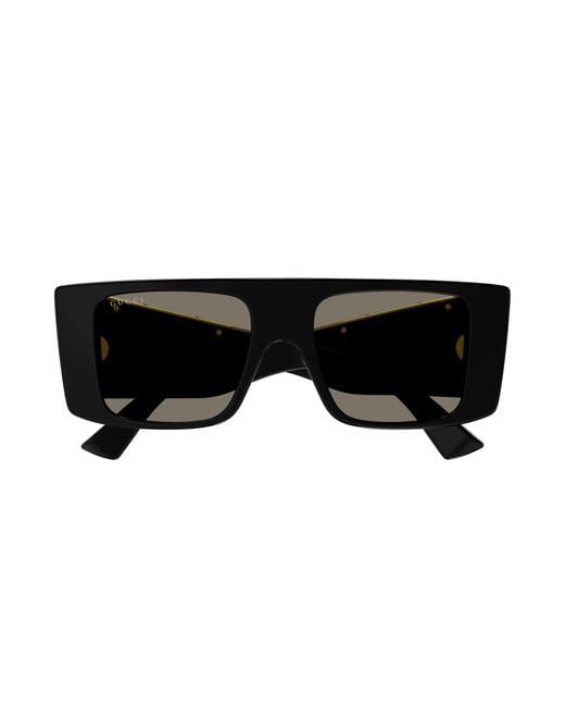 Gucci Black Gg1888S 001 Sunglasses Acetate Squared for men