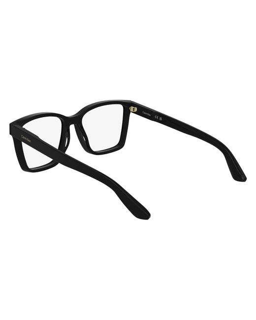 Calvin Klein Black Ck25516 001 Optical Frames Acetate Squared Normal
