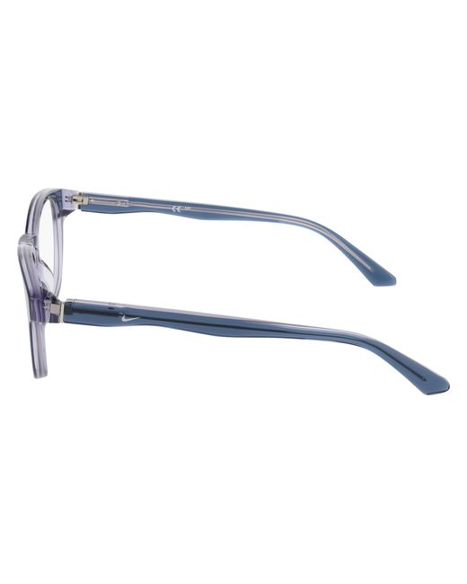 Nike Black 7182 429 Optical Frames Acetate Round Normal
