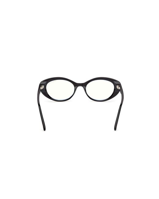 Tom Ford Black Ft6092-B 001 Optical Frames Acetate Round Normal
