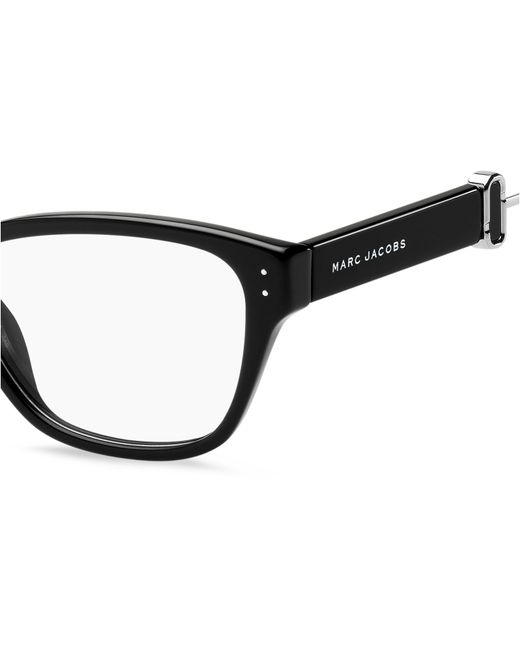 Marc Jacobs Black Marc 134 807 Optical Frames Acetate Squared