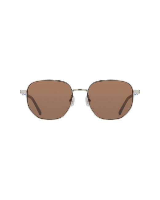 Ferragamo Black Sf328S 745 Sunglasses Metal Squared Normal for men