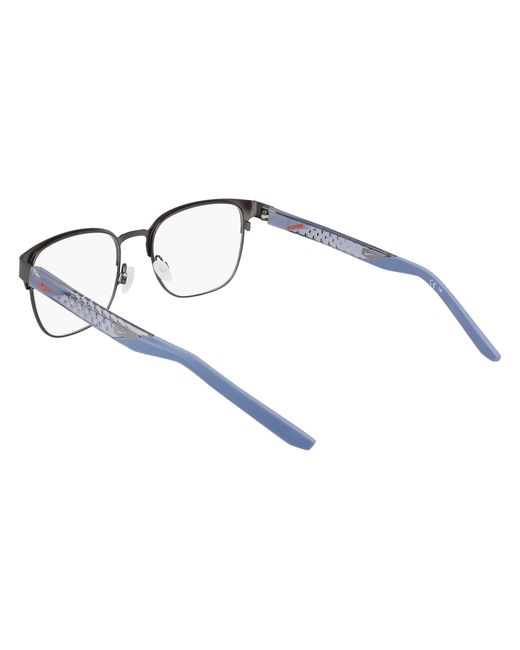 Nike Black 8156 070 Optical Frames Metal Squared Normal Normal for men