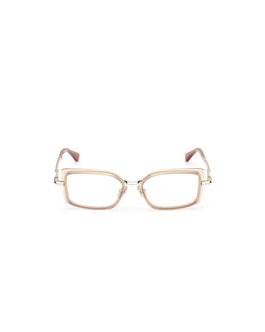 Max Mara Black Mm5186 045 Optical Frames Acetate Squared Normal