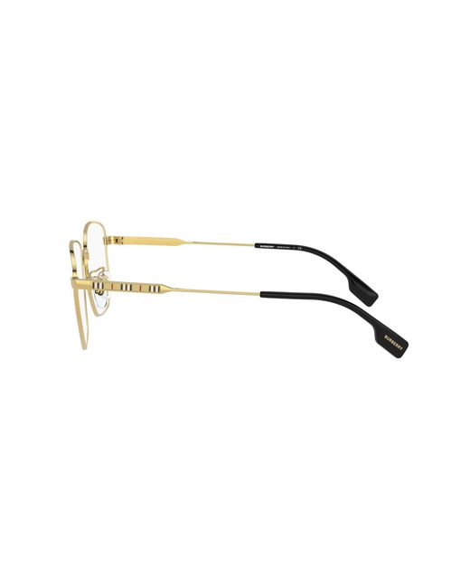 Burberry Black Be1352D 1017 Optical Frames Steel Geometric Normal for men