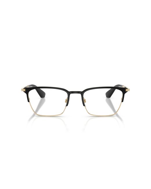 Burberry Black Be1401 1109 Optical Frames Metal Transparent Squared Normal for men