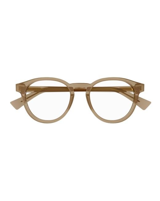 Bottega Veneta Black Bv1225O 004 Optical Frames Acetate Round