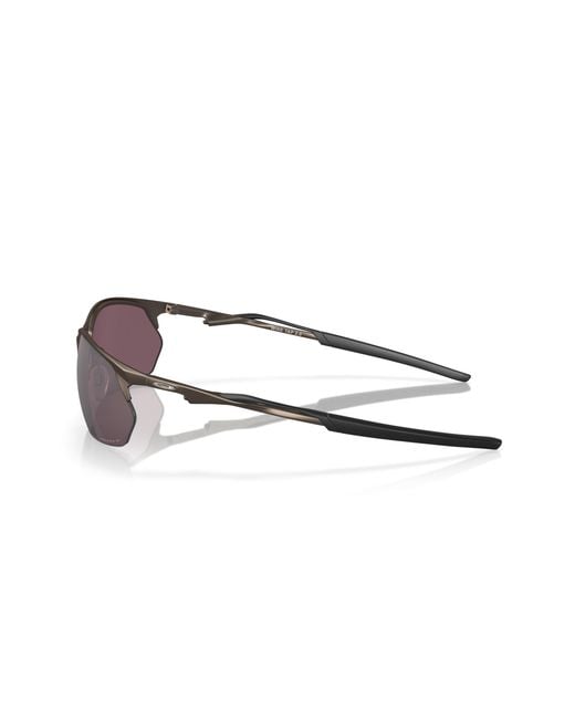 Oakley Black Oo4145 Wire Tap 2.0 414505 Sunglasses Metal Squared Polarized Prizm for men