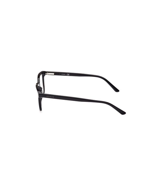 Guess Black Gu8290 001 Optical Frames Acetate Round Normal