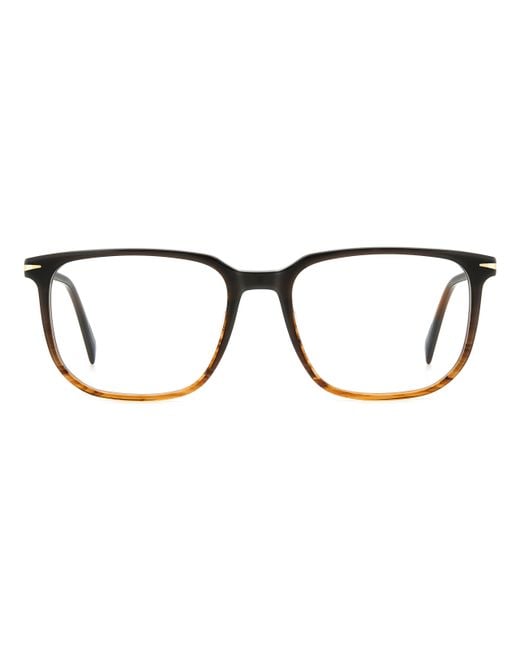 David Beckham Black Db 1141 Nng Optical Frames Acetate Squared for men