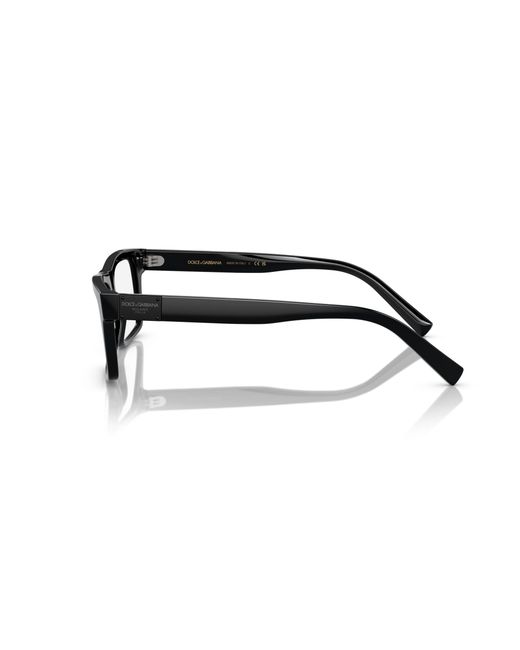 Dolce & Gabbana Black Dg3368 501 Optical Frames Acetate Squared for men