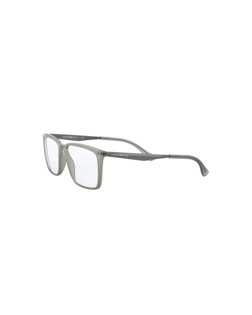 Emporio Armani Black Ea3169 5841 Optical Frames Plastic Squared for men