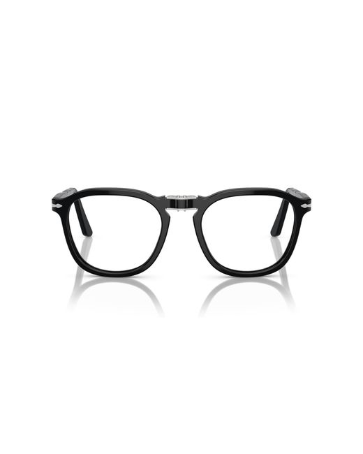 Persol Black Po3345V Rene' 95 Optical Frames Acetate Transparent Squared Normal