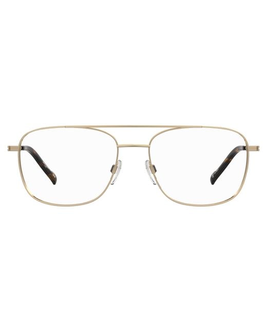 Pierre Cardin Black P.C. 6913 J5G Optical Frames Metal Squared Normal for men