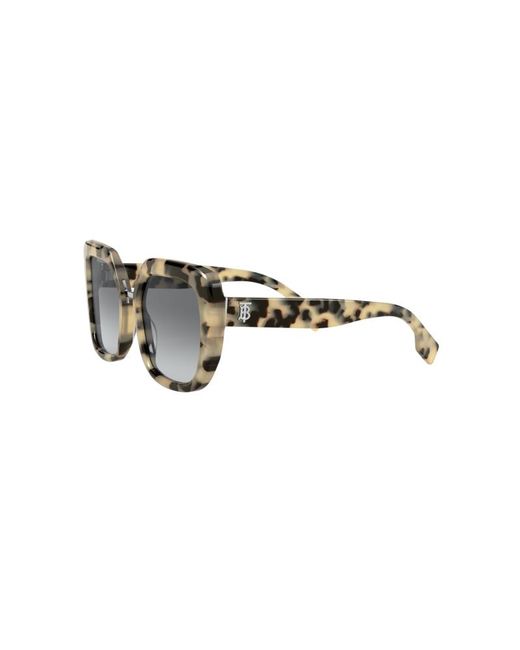 Burberry Black Be4315 Charlotte 387611 Sunglasses Plastic Squared Nuanced