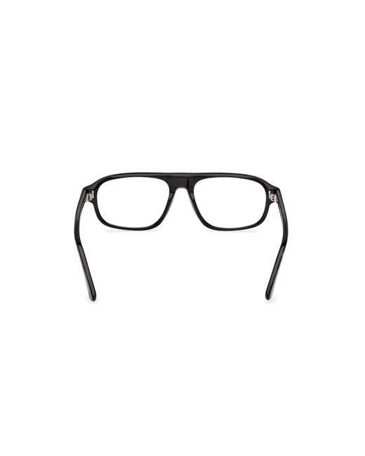 Web Black We5470 005 Optical Frames Acetate Squared Normal for men