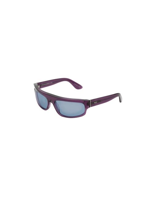 Retrosuperfuture Black Rd6 Zam Melanzana Sunglasses Acetate Light Squared Normal