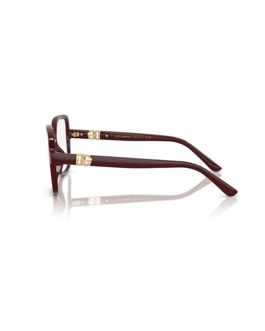Dolce & Gabbana Black Dg5105U 3091 Optical Frames Injected Squared Normal