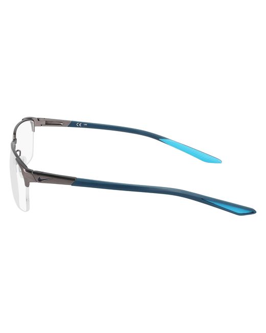 Nike Black 8130 073 Optical Frames Metal Squared Normal Photochromatic