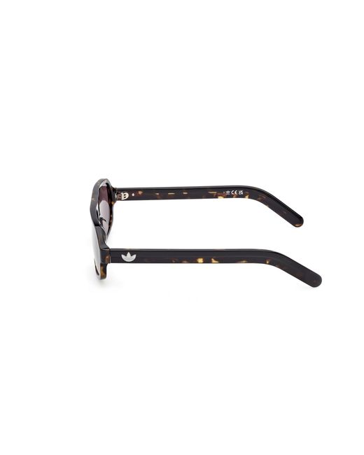 Adidas Black Or0134 52E Sunglasses Acetate Squared Normal for men